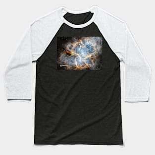 Crab Nebula, M1, NGC 1952 (James Webb/JWST) Baseball T-Shirt